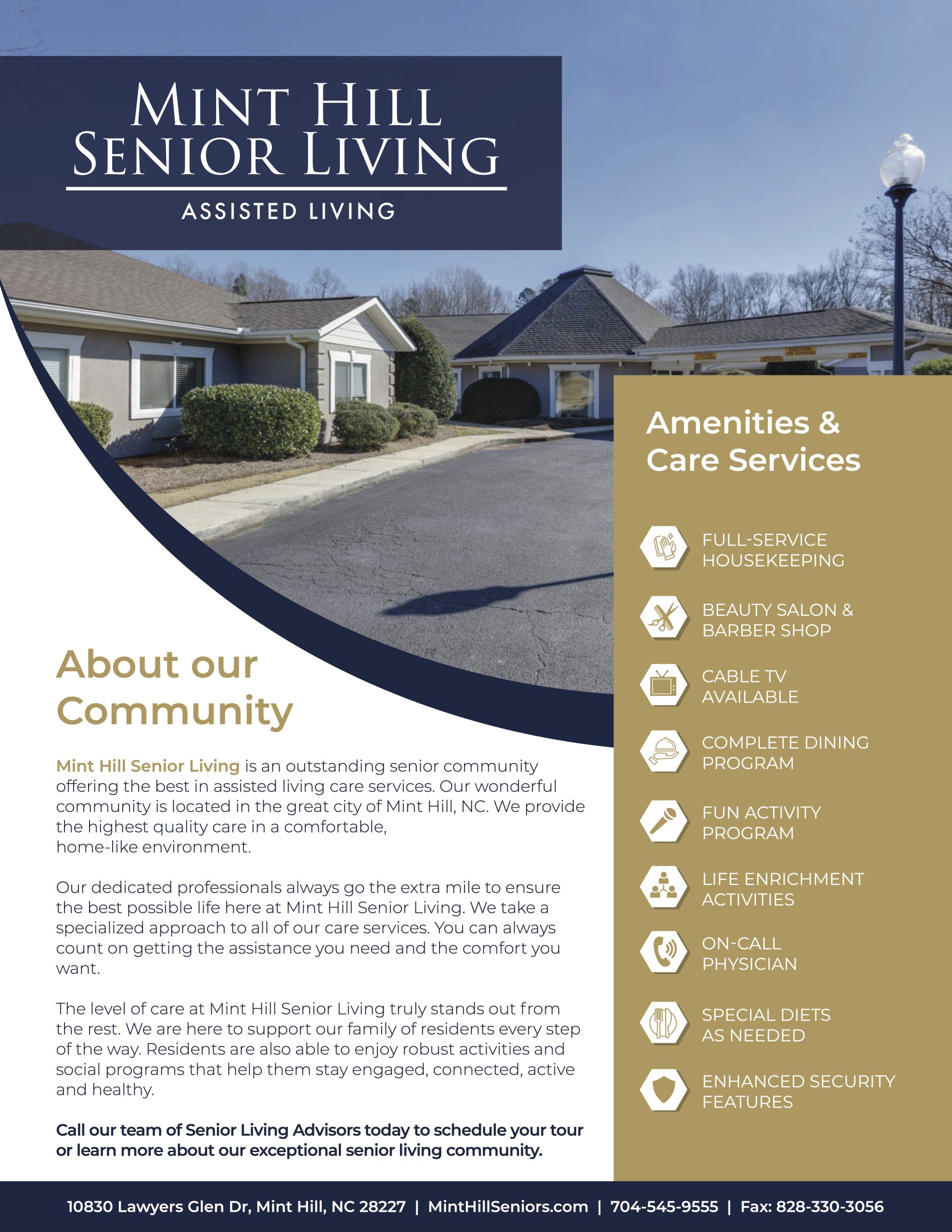 Mint Hill - About our Services
